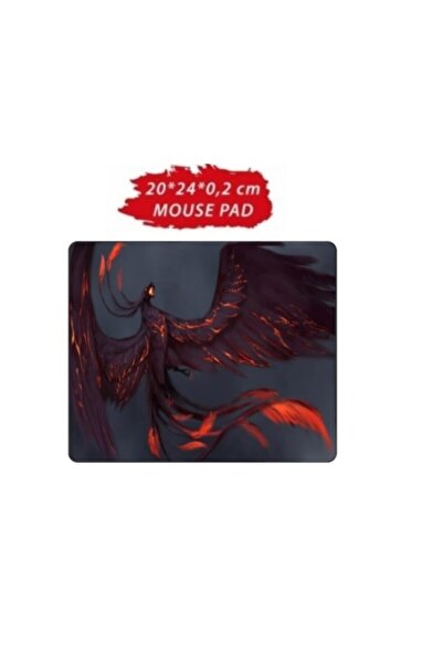 Genel Markalar Mp-241 Şık Desenli 20x24x0,2cm Kaygan Yüzey Kaymaz Taban Mouse...