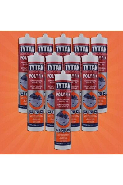 TYTAN Tyttan Polyfıx Üniversal Şeffaf Silikon 280 Gr Pencere, Kapı, Duşakabin...