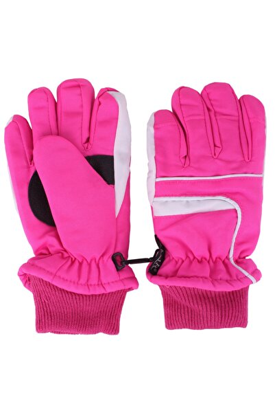 İşnar Kız Çocuk Kar Eldiveni Pembe 4-7 Yaş Model 0320-7541