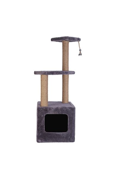 Nursoft Square Series Cat Scratcher with Stepped Nest 115cm