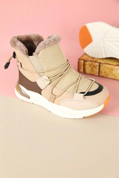 Vicco Μπότες Pablo Unisex Μπεζ/καφέ