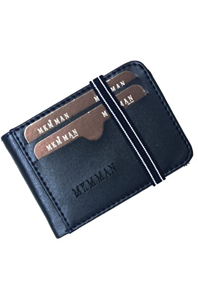 MKM MAN Чоловічий темно-синій гаманець і портмоне