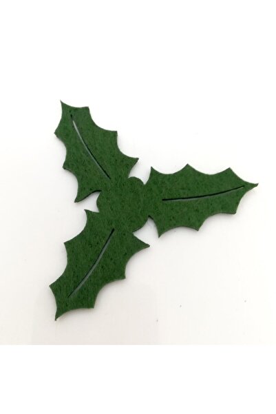 Lora Davet Новорічна прикраса з фетру (6 ШТ.) Зелена - 16214