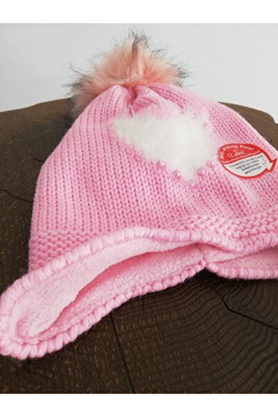 Kitti Girl's Beanie with Fleece Ears