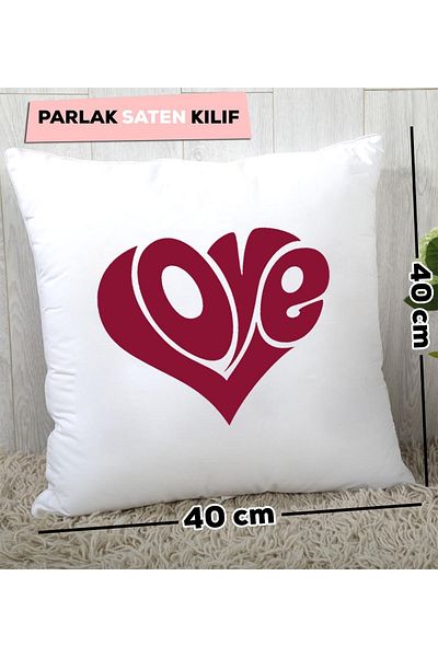 Hedizu Pernă cadou Love Heart pentru îndrăgostiți