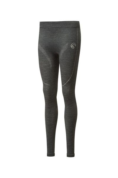 Panthzer Lenjerie de corp Longtong Primaloft pentru femei Negru/gri