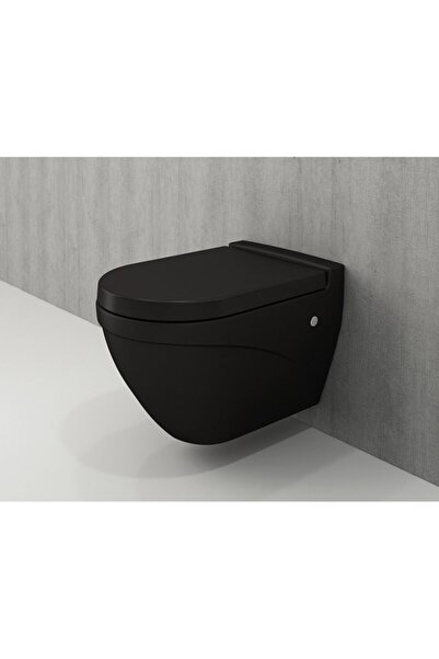 Bocchi Bocchı Taormına Arch Klozet Pure S Soft Close Klozet Kapağı - Mat Siyah