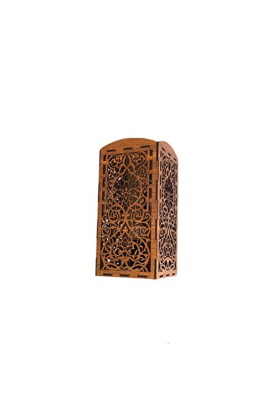 hü ma tasarım ve aksesuar Otantik Desenli Modern Tasarım Doğal Ahşap Mdf Lazer Kesim Rustik Salon Aplik