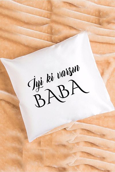 Hedizu Happy Father Dad Gift Pillow
