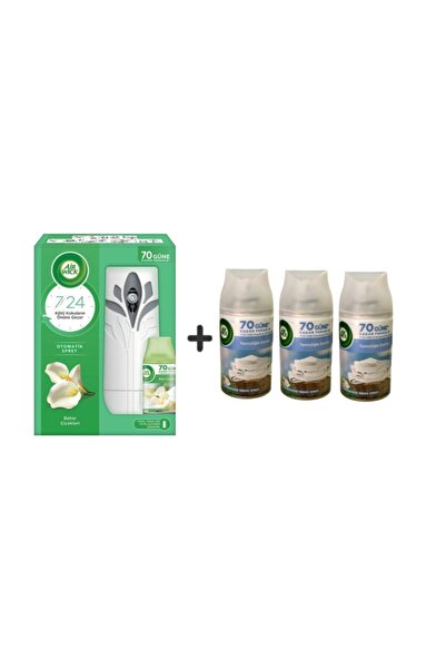 Air Wick Oda Kokusu Freshmatic Bahar Çiçekleri Kit + Yedek 250 Ml + Temizliği...