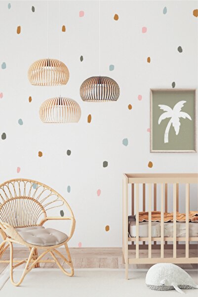 WALLHUMAN Şekilsiz Benekler Duvar Stickerı