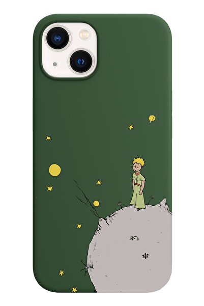 shoptocase Iphone 13 Lansman Küçük Prens - 3 Desenli Telefon Kılıfı