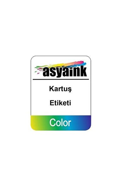 Asyaink Hp Renkli Kartuş Dolum Etiketi 45 Adet