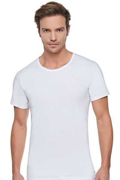 Tutku Ανδρικό εσώρουχο - 2 Pack Crew Neck, 100% βαμβάκι, κοντομάνικο