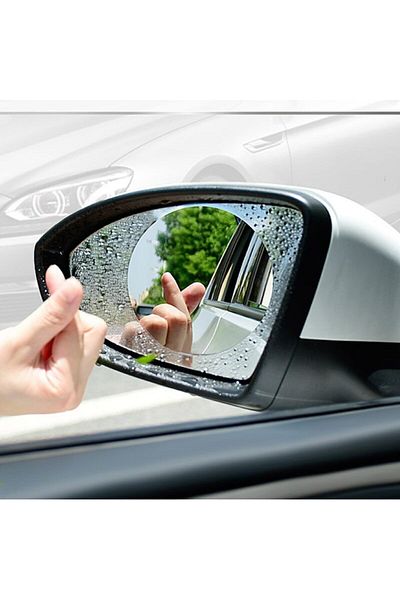 sebura Rainproof Slider Film Easy View Film Anti-Fog Car Auto Exterior Mirror Vehicle Exterior Rearview Mirror