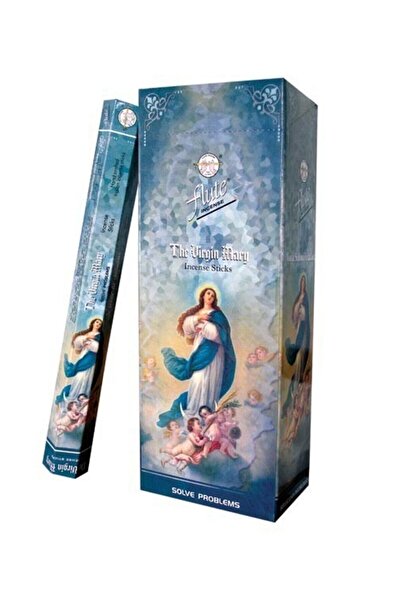 BAZAAR 4 Flute Incense Sticks The Virgin Mary 20 Adet Çubuk Tütsü