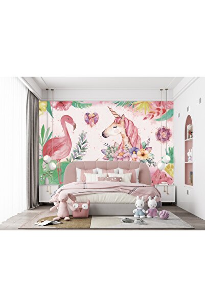 adalidekor Çocuk Odası Duvar Kağıdı Unicorn