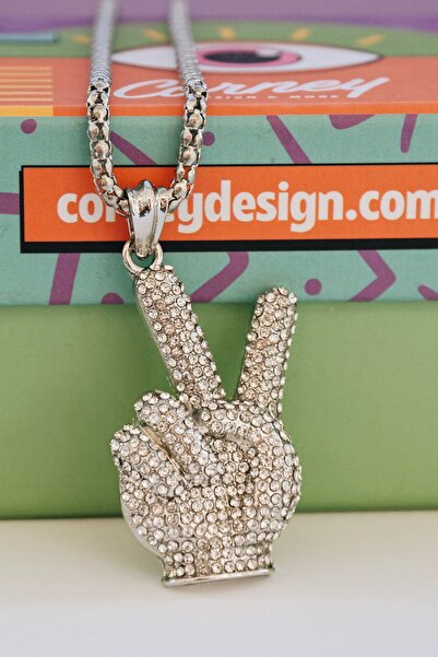 Corney Design Peace Kolye