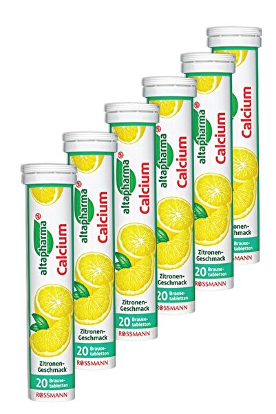 Altapharma Melting Tablets in Water 20 Pack Calcium (6 Pieces)