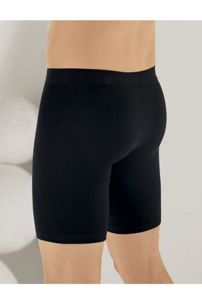 Şahinler Long Leg Lycra Sports Boxer Black