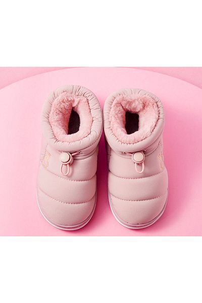 Petityu Bunnies In Town - Easy Wear Boots με γούνα στο εσωτερικό - Snow Boots - Σχολικά παπούτσια