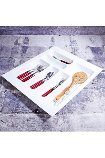 Emr züccaciye 42X49 Cm. White Spoon Holder Emr Drawer Module