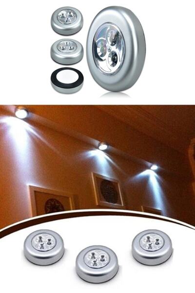 Genel Markalar Kablosuz Spot Dokunmatik Lamba Stick (1 Adet)