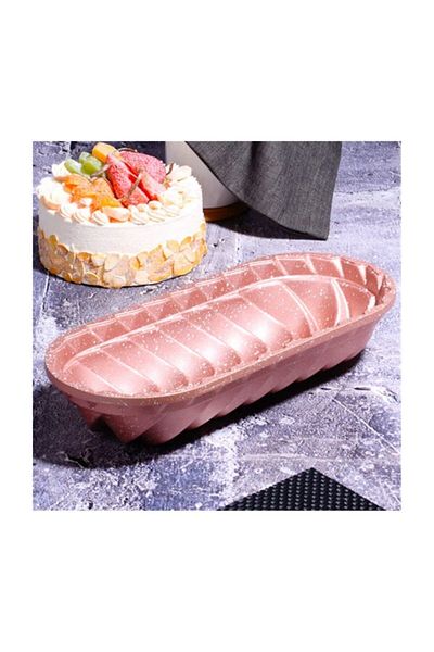 Edan Eda Baton Cake Mold Granite Coating Casting Rosegold Color