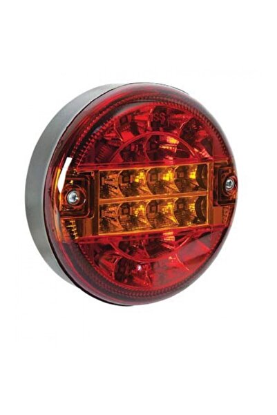 Mars Hamburger Stop Lambası 24v Sarı-kırmızı