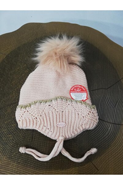 Kitti Baby Girl Beanie with Fleece Ears 2110-04-125