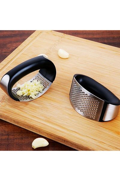 Canbay Store Garlic Crusher Canbays with Stainless Steel Handle