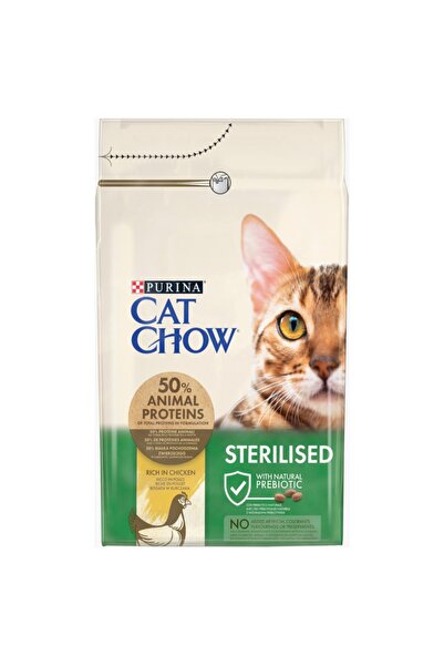 Cat Chow Sterilised Tavuklu Kısır Kedi Maması 3 Kg