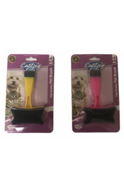 Catlife CatDogLife Push Plastic Tip Cat Dog Hair Collection Comb