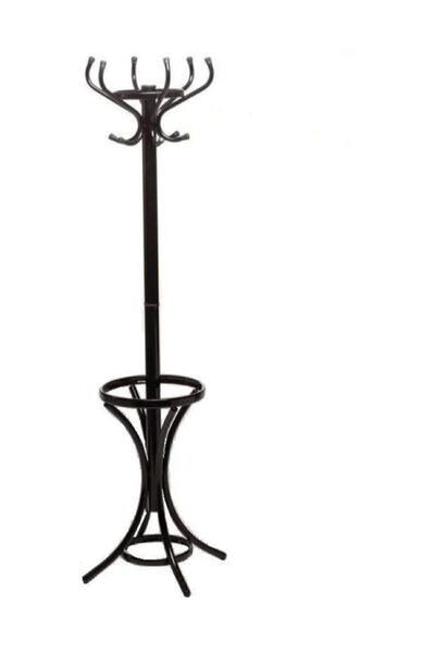 ASLANSTORE Siyah Metal Portmanto Askılık X23