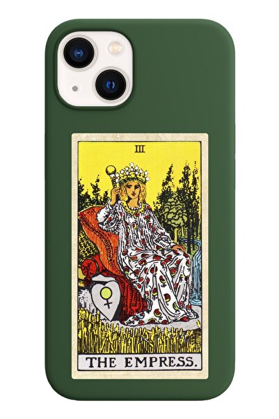 shoptocase Iphone 13 Lansman The Empress Desenli Telefon Kılıfı