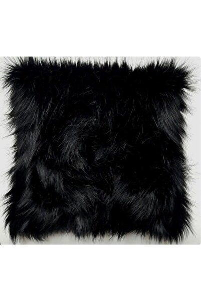 MER HOME Μαύρο βελούδινο κάλυμμα μαξιλαριού