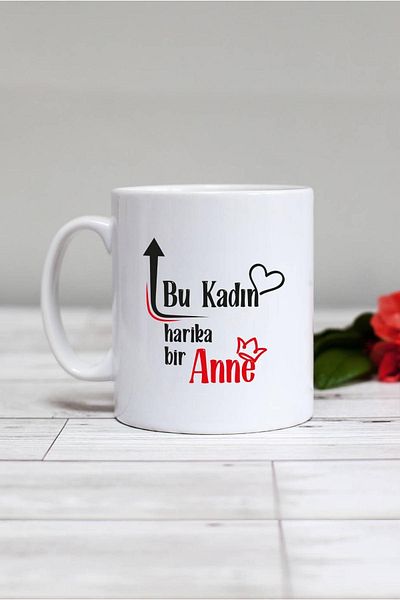 Hedizu كوب الأم الرائع باللون الأبيض