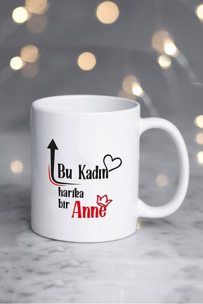 Hedizu كوب الأم الرائع باللون الأبيض