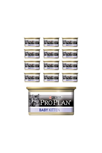 Pro Plan Pro Plan Baby Kitten Tavuk Etli Yavru Yaş Kedi Maması 85 Gr X 12 Adet