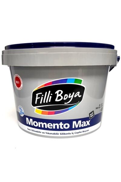Filli Boya Momento Max Andezit 10 2.5lt Silikonlu Silinebilir Iç Cephe Boyası