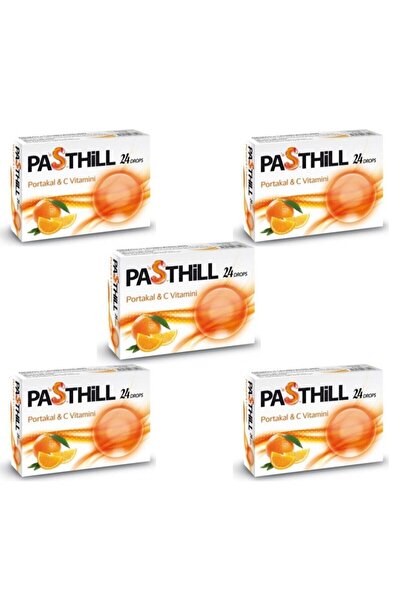 LedaPharma Pasthill Portakal Vitamin C  Pastil X5 Adet