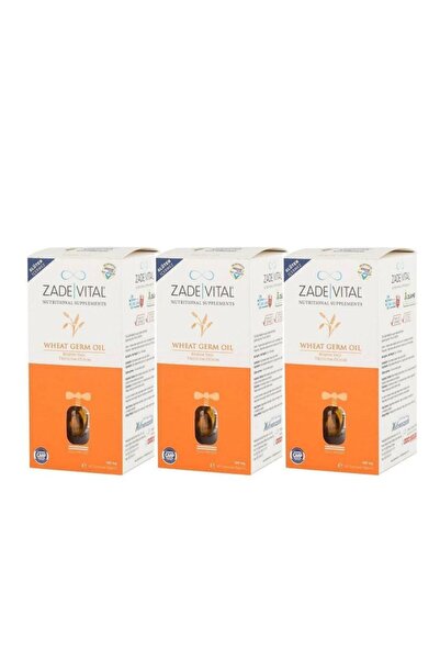 Zade Vital Rüşeym Yağı 3 Kutu 60 Kapsül (180 Ad)
