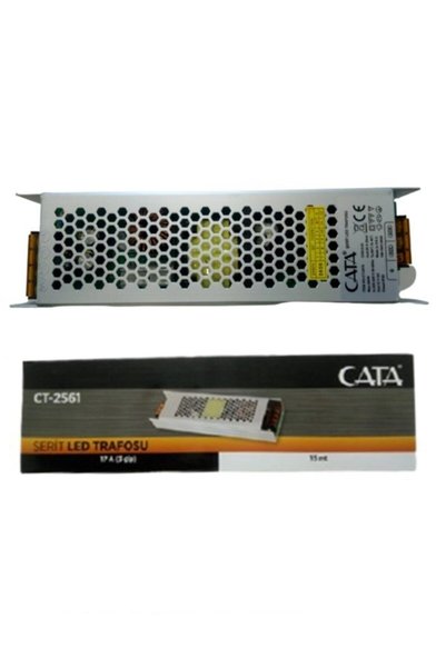 Cata 17 Amper Şerit Led Trafosu Ct-2561 12 Volt