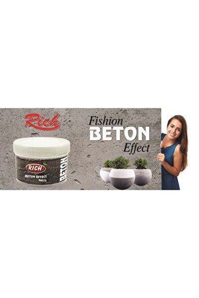Rich Beton Efekti Pasta 160 Cc (250GR) Beton-160-11147