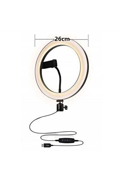 Protonust Ring Light Makyaj Selfie Led Işığı 10 Inç Ayaksız