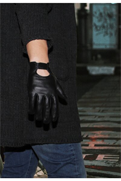 Deri Eldivenci Deri Sürücü Eldiveni Erkek (satenli)