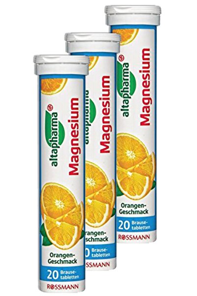 Altapharma أقراص ذوبان المغنيسيوم المائية 20 عبوة (3 قطع)