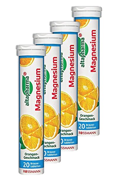 Altapharma أقراص ذوبان المغنيسيوم المائية 20 عبوة (4 قطع)