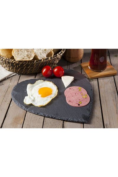Taşev Mia Stone Service 25 Cm Heart Shaped Set of 2