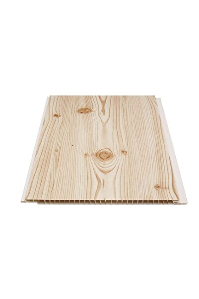 SerProfil Fındık Ahşap Desen Plastik Pvc Duvar Tavan Lambiri / 40 Adet 20cm X...